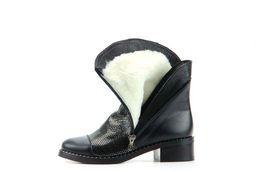 Ботинки EDART 233.vena.black-eng/мех
