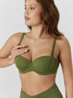 Бюстгальтер купальный женский зеленый - Mark formelle фото 2
