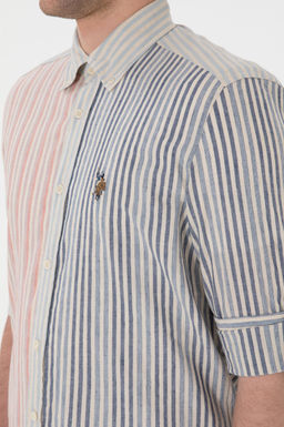 Erkek A__k Mavi Uzun Kollu G_mlek Sepette S_rpriz _ndirim - U.s. polo assn фото 7