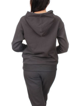 H108 DK. GRAY Костюм спортивный женский (хлопок 90%, полиэстер 10%)