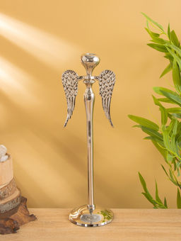 Подсвечник Ангел, 12?12?39 см, алюминий