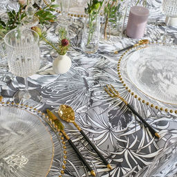 Скатерть Этель Palm leaves, 149?180 см, 100% хлопок, саржа 190 г/м?