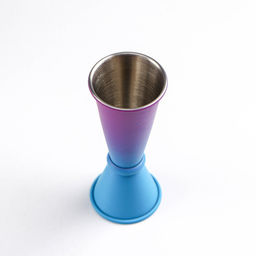 Джиггер Flume, 15/30 мл, нержавеющая сталь, цвет сине-фиолетовый - Simaland фото 2