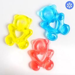 Прорезыватель охлаждающий Мишка, цвет МИКС, Крошка Я  фото 3