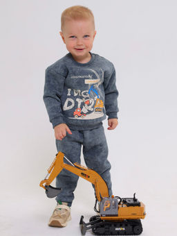 Свитшот(толстовка) с начесом для мальчика Футер - Оптима фото 13