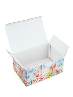 Подарочная коробка, упаковка, С 8 марта, 22?15?10 см