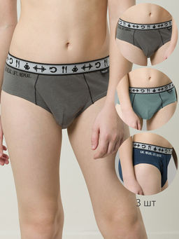 BULB5306(3шт. в упаковке) трусы для мальчиков