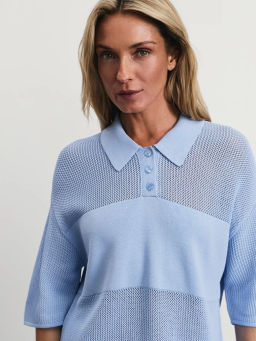 Удлиненный вязаный джемпер из вискозы / Zarina  фото 6