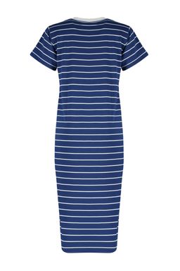 Lacivert Cizgili Y?rtmac Detayl? Shift/Duz Maxi Orme Elbise TWOSS23EL00690 - Trendyolmilla фото 9