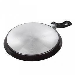 Сковорода блинная с тефлоновым покрытием д22см "ХИТ ", h2см, s0,18см (Россия)