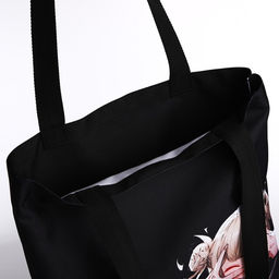Сумка шопер «Аниме», 40×12×38, чёрный