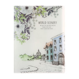 Папка формат А4, с 40 прозрачными файлами Город, МИКС - Calligrata фото 2