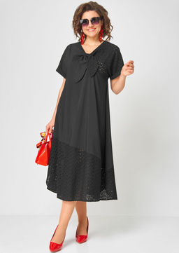 Платье EVA GRANT 7293 черный