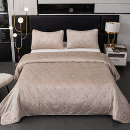 Велюровое покрывало Grande OVS008 240*260 50-70 2 шт