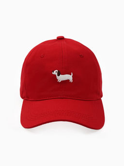 Кепка женская MINAKU «Такса», размер 56-58, бордовая, деним