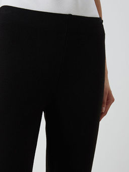 Beli Lastikli Geni? Pa?a Kad?n Triko Pantolon