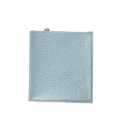Портмоне женское Croco-ПР-917 натуральная кожа 2 отд, 6 карм, голубой св флотер (20) 264563  фото 2