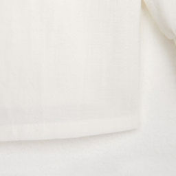 Рубашка для девочки KAFTAN с розовым бантом, белая, размер 32 (110-116 см)