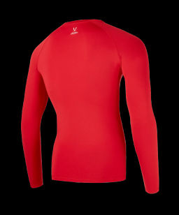 Футболка компрессионная с длинным рукавом JOGEL CAMP PerFormDRY Baselayer LS Tee, красный  фото 3
