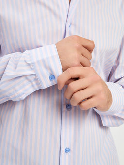 Сорочка мужская длинный рукав GREG 261/231/3524/Z/1  фото 6