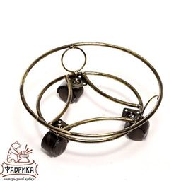 Подставка для цветов 12-002 напольная на колесах