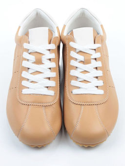 03-908396-5 DK. BEIGE Кеды женские (натуральная кожа) - Фабричный китай фото 11