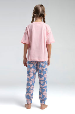 K_z _ocuk Somon Pijama Tak_m_ Sepette S_rpriz _ndirim - U.s. polo assn фото 4