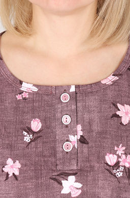 Платье Альбина Х-480 (48-62) кулирка. Цвет в ассортименте - Лотос фото 3