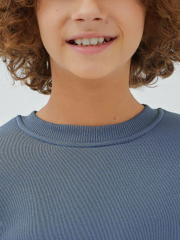 Комплект для мальчиков (джемпер, брюки) в синем цвете - Mark formelle фото 5