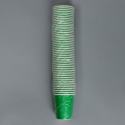 Цена за 50 шт. Стакан бумажный, однотонный, цвет зеленый, 250 мл, 50 шт - Simaland фото 4