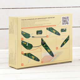 3D ручка Luazon, с дисплеем, с пластиком ABS и PLA в комплекте, хаки