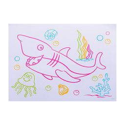 Доска для рисования "Единорог 3D" в коробке