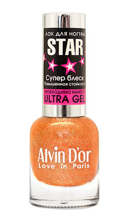 Alvin Dor Лак для ногтей STAR Супер блеск тон 6109 15мл