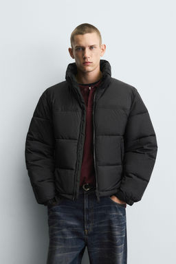 RELAXED FIT PADDED JACKET - Zara фото 2