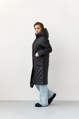 Куртка женская демисезонная 24111 (черный ) - Kankan фото 4