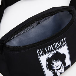 Поясная сумка на молнии, цвет чёрный - NAZAMOK KIDS фото 5