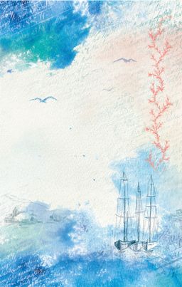 Love2art бумага рисовая KPR/R 32 x 22 см СК/Распродажа 0079 Море-море