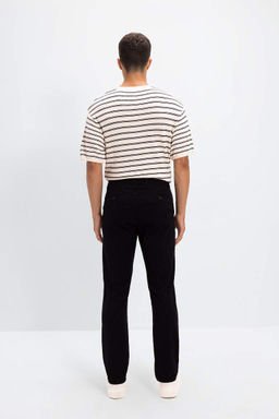 Прямые брюки-чинос из парусины - Defacto фото 8