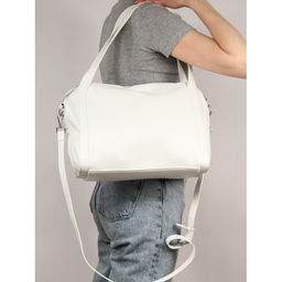 Сумка женская натуральная кожа GU 2033-6609, 1отд+еврокарм, плечевой ремень, белый SALE 261558 - Adelia фото 10