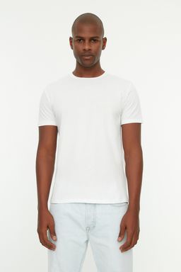 TRENDYOL MAN Siyah Slim/Dar Kesim Basic %100 Pamuklu 2li Paket Bisiklet Yaka K?sa Kollu T-Shirt TMNSS19BO0071 - Trendyolmilla фото 5