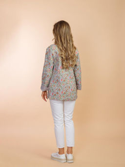 Жакет двухсторонний стеганый №24-900-110 (Лето-2024)