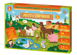 Игра настольная "Квест. Лето в деревне" 108 карточек (05756) 5+, "Десятое королевство"