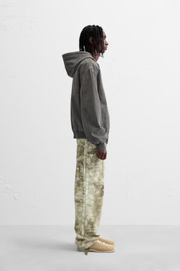 WASHED HOODED JACKET - Zara фото 4