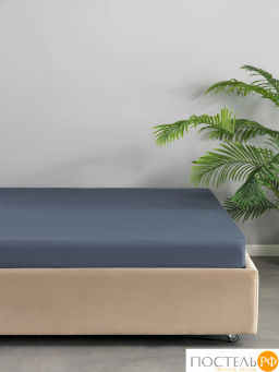 Простыня на резинке MEDSLEEP ВЕРНЕР хлопок-сатин