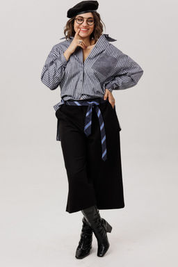 Брюки ANELLI 1803 черная материя