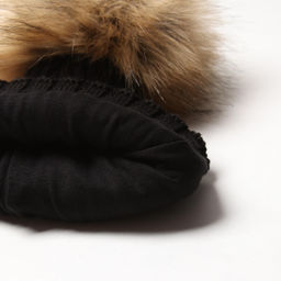 Шапка детская MINAKU, размер 44-46 (9 мес. - 1 год), чёрная