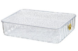 Органайзер д/хранения с крышкой 33,5*26*8,5 см, прозрачный пластик - Elan gallery фото 7