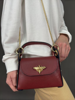 Сумка женская из телячьей кожи