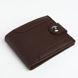 Портмоне мужское «Наджи», на магните, отдел для карт, монет, коричневое
