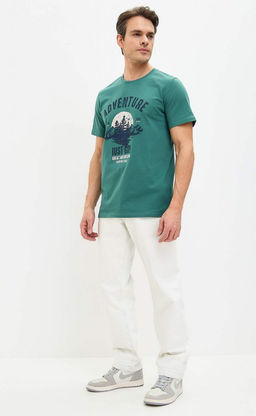 Футболка F411-06-838 d.green - Fine joyce фото 11